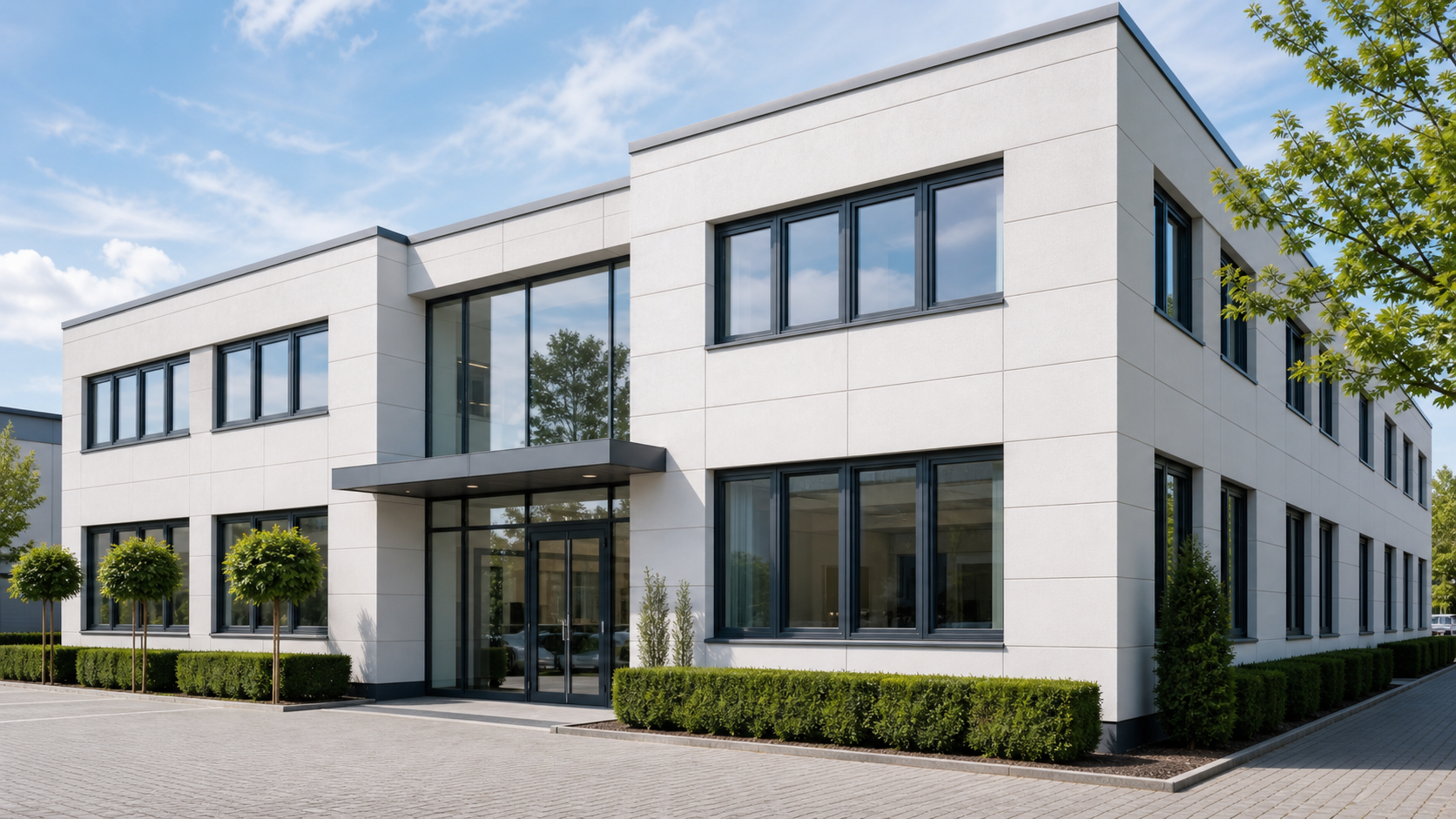 Dachreinigung Gewerbegebäude Bad Oeynhausen – professionelle Dachpflege für Unternehmen in OWL